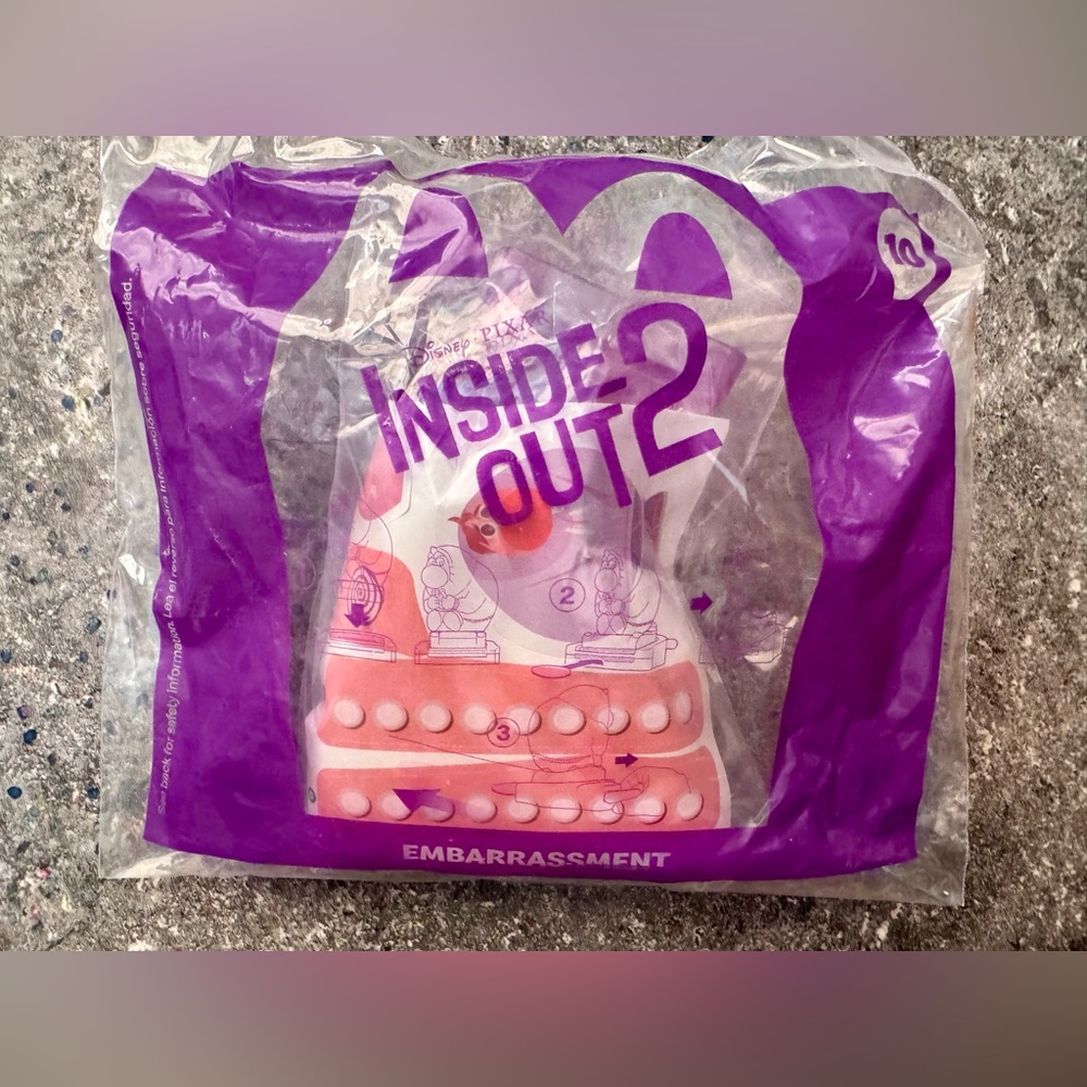 McDonald’s Happy Meal toy: Disney Pixar’s Inside Out 2 “Embarrassment” #10